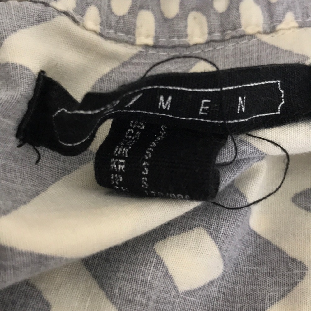 Cute geometric button down! - Picture 3 of 3